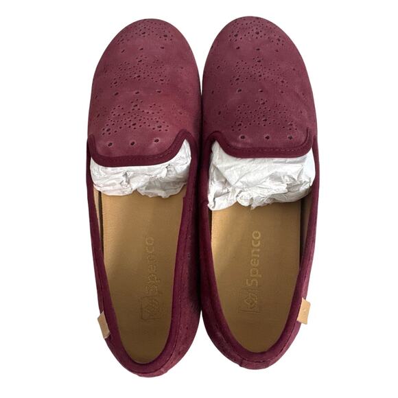 NWB Spenco Womens Paisley Ballet Flat in Mahogany Size 10W - Picture 5 of 8
